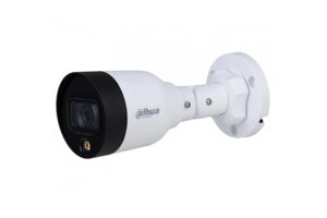 Камера IP 2MP dahua DH-IPC-HFW1239S1-LED-S5 кольорова в темряві