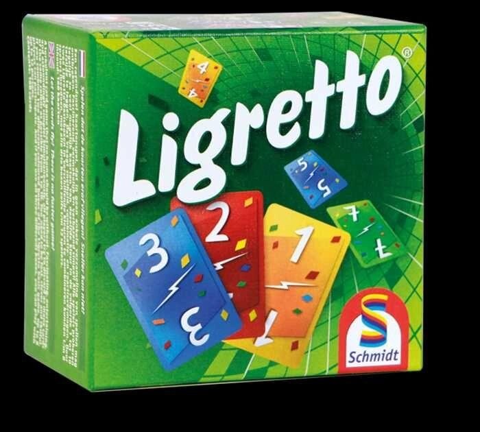 Карткова гра Ligretto, Лігрето, німецький оригінал, купити в Україні від компанії K V I T K A - фото 1