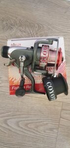 Котушка з байтранером BratFishing Coyote Baitrunner 60OORD (6+1)