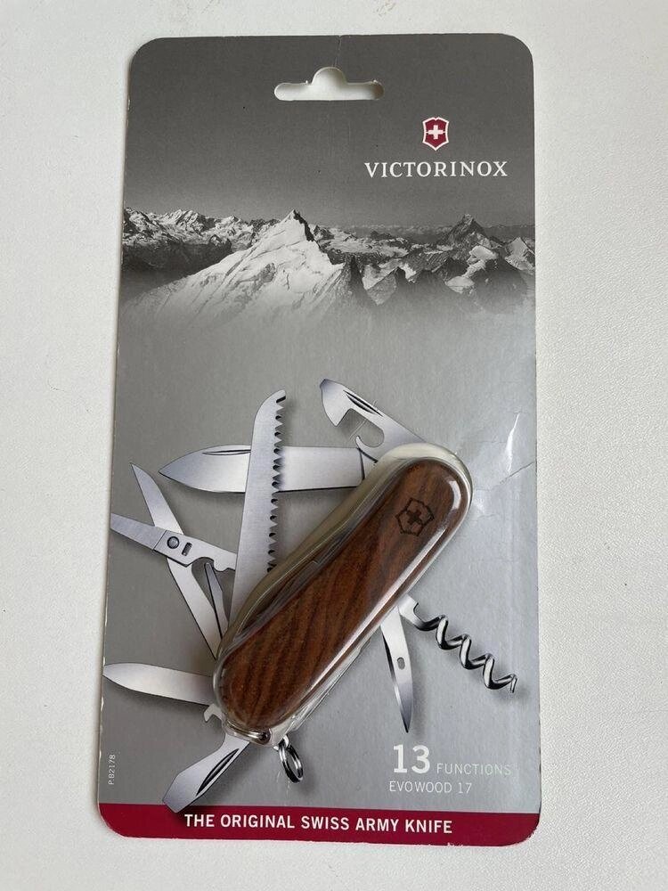 Кишеньковий ніж Victorinox Evo Wood 17 від компанії K V I T K A - фото 1
