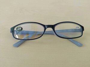 Комп'ютерні окуляри для читання, Blue blocker +1.75 блакитна оправа