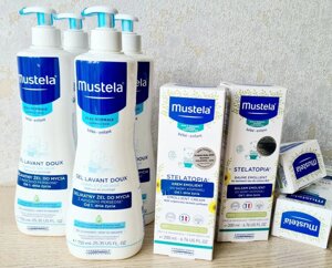 Крем, бальзам, гель Mustela для сухої та атопічної шкіри