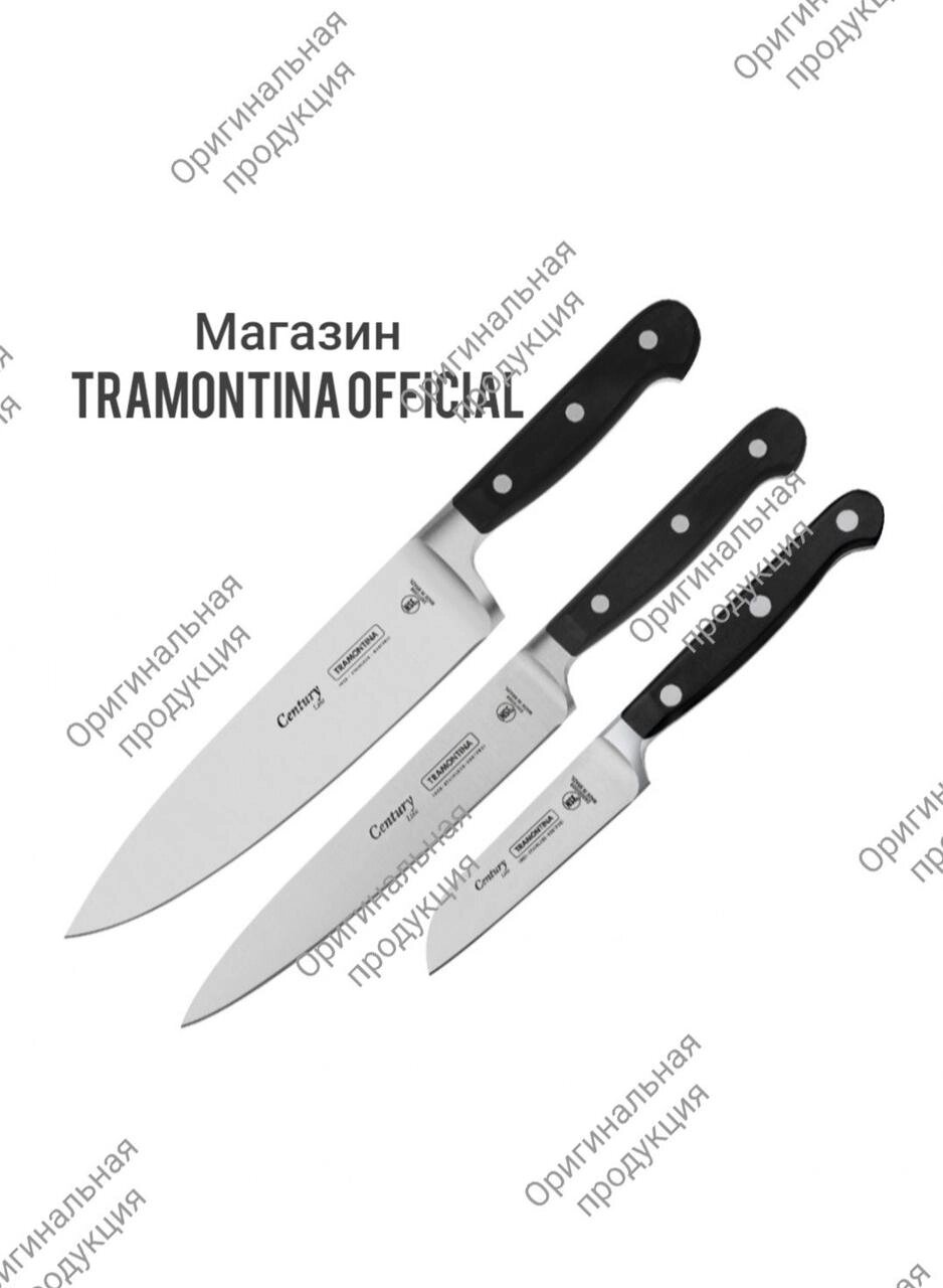 Кухонні ножі Tramontina Century магнітна планка від компанії K V I T K A - фото 1