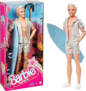 Лялька Кен з дошкою для серфінгу Barbie The Movie Ken HPJ97