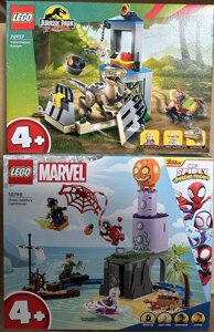 Lego 4+ marvel 10790 lego jurassic world 76957