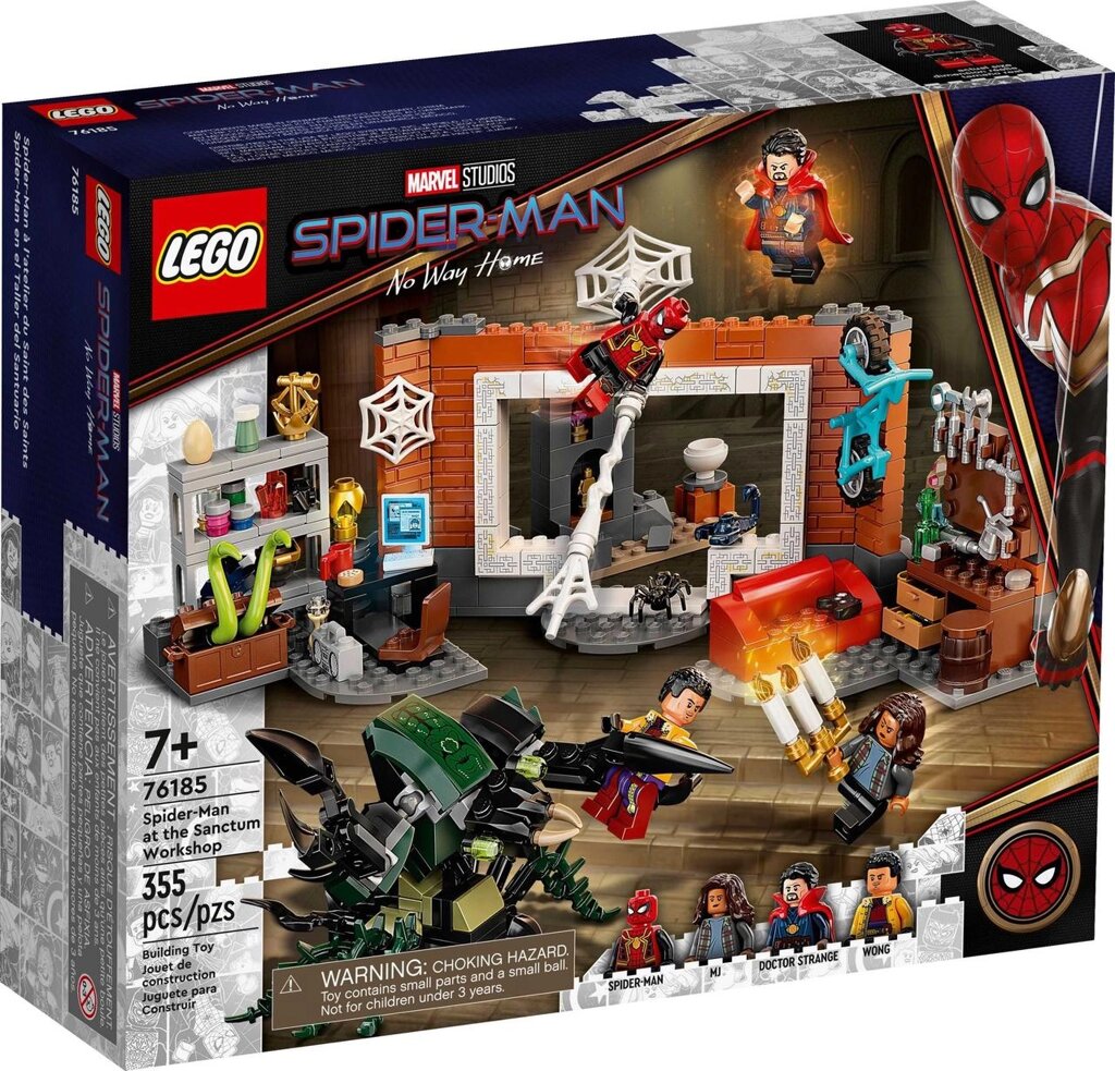 Lego Marvel Super Heroes Людина-Павук у святилищі-майстерні 76185 від компанії K V I T K A - фото 1