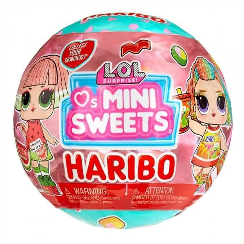 ЛОЛ у кулі Смаколики Харибо, LOL Surprise Loves Mini sweets Haribo від компанії K V I T K A - фото 1