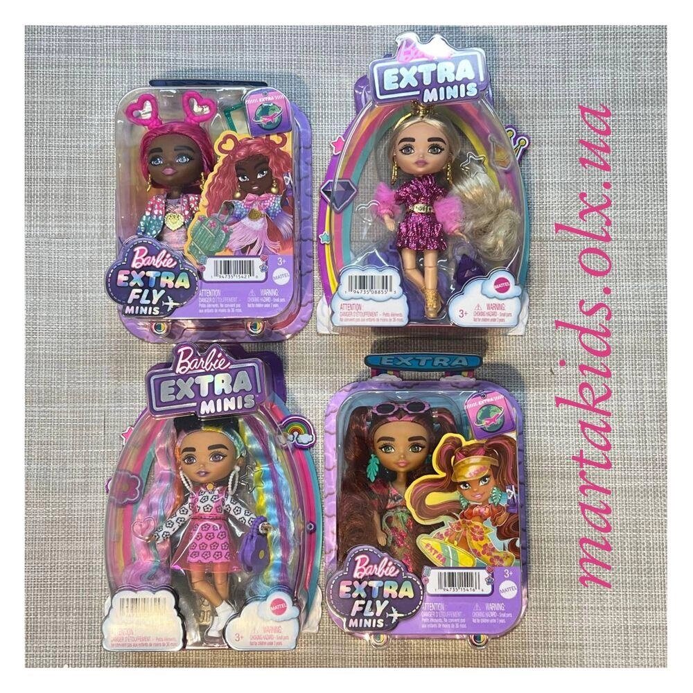 Лялька Барбі міні Barbie Extra Minis Doll від компанії K V I T K A - фото 1