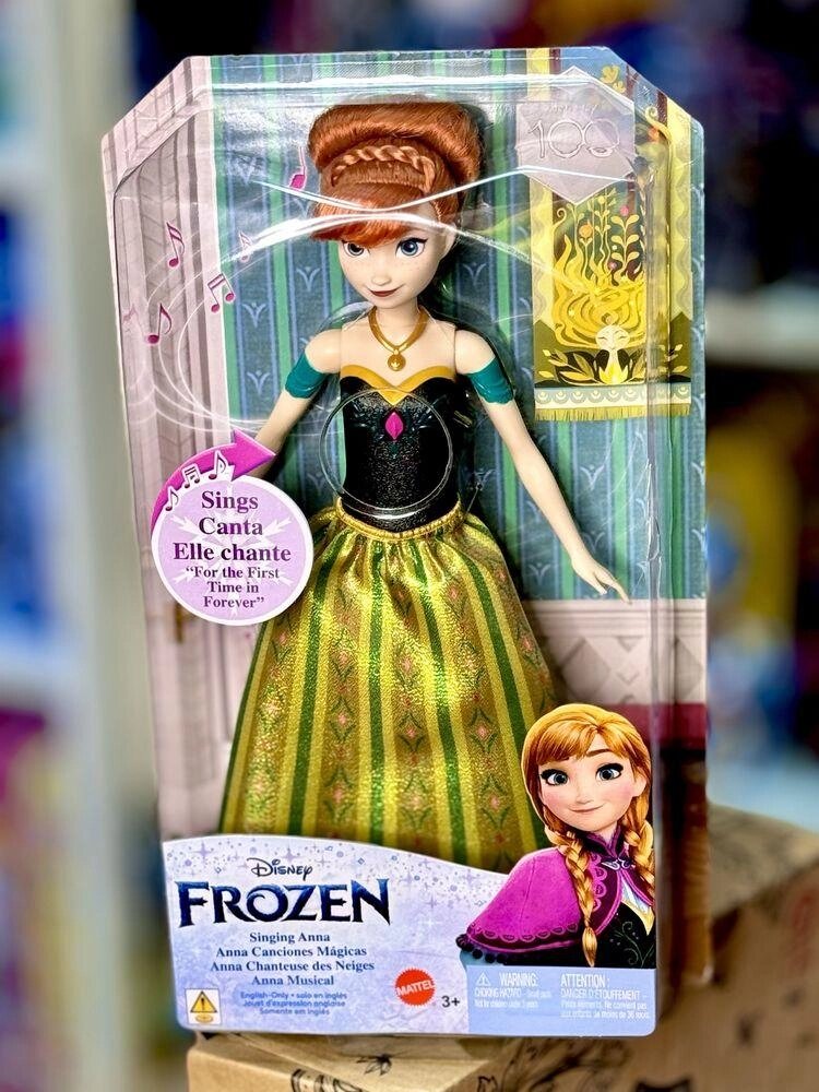 Лялька Disney Frozen Анна, що співає лялька від компанії K V I T K A - фото 1