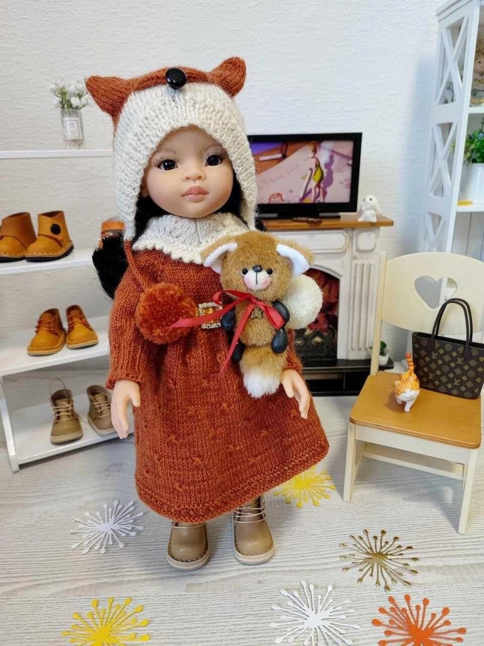 Лялька лялька Ліу Паола Рейна в костюмі Лисичка 14789, 32 см від компанії K V I T K A - фото 1