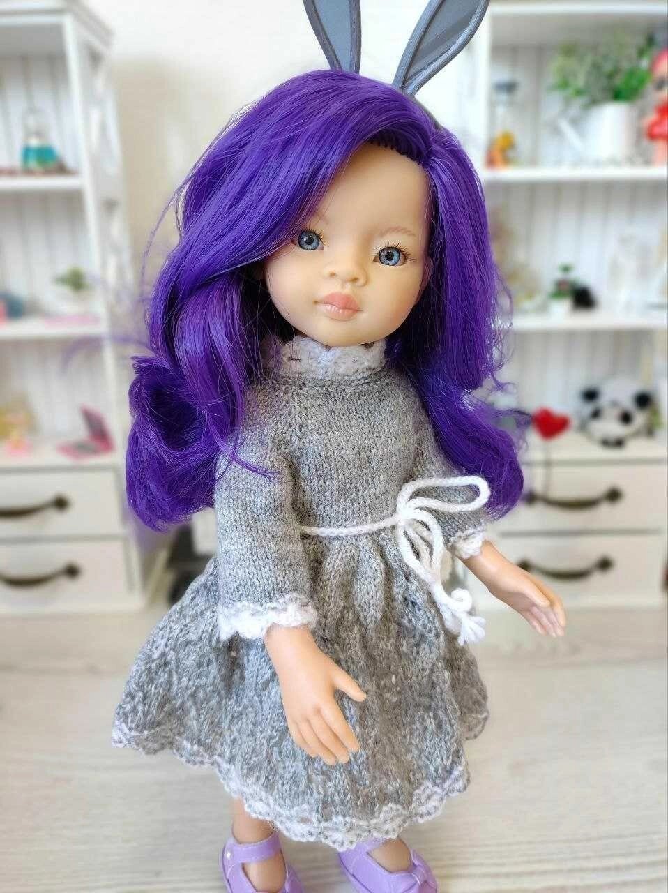 Лялька лялька в гарному платті Mar Paola Reina, 32 см від компанії K V I T K A - фото 1