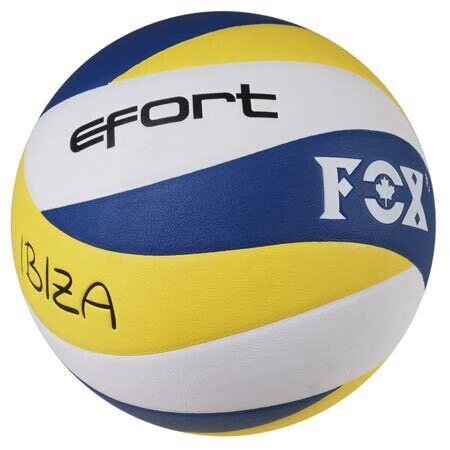 М'яч волейбольний FOX Efort IBIZA, жовто-синій. від компанії K V I T K A - фото 1