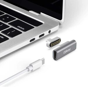 Magsafe Магнітний адаптер USB роз'єм типу C iSkey для MacBook