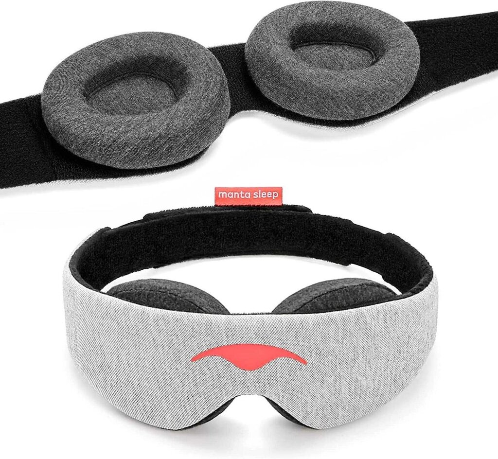 Маска для сну Manta регульована маска пов'язка на очі Manta Sleep від компанії K V I T K A - фото 1