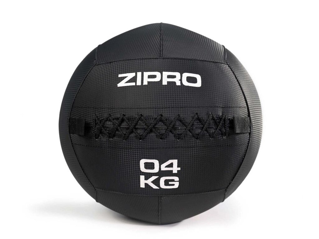 Медичний м'яч Zipro 4 кг 35 см Медбол мяч тренувальний медицинский від компанії K V I T K A - фото 1