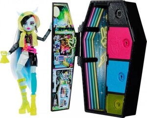 Монстер Хай Френкі Штейн Шафа Неон Monster High Frankie Stein Neon