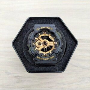 Мужской Casio G-Shock GA-110 Black-Gold