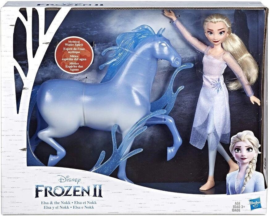 Набір Холодне Серце Лялька Ельза та Кінь Ак Frozen 2 Elsa Fashion від компанії K V I T K A - фото 1