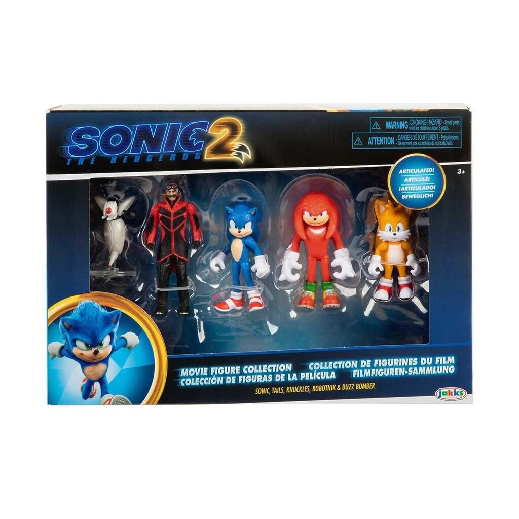 Набір ігрових фігурок Sonic the Hedgehog 2 Сонік і друзі 412684 від компанії K V I T K A - фото 1