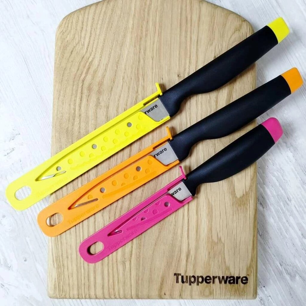 Набір ножів Універсал 3 шт серія Absolute Tupperware від компанії K V I T K A - фото 1