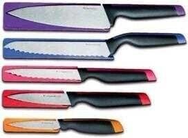 Набір високоякісних Ножів Universal з чохлами 5 шт Tupperware від компанії K V I T K A - фото 1