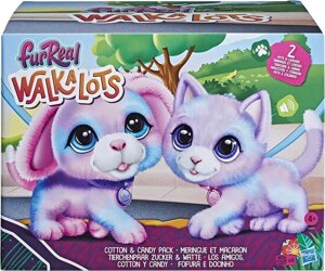 Набір інтерактивне кошеня та цуценя Furreal Friends Walkalots, Hasbro