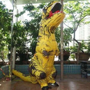 Надувний костюм Тиранозавра, T Rex косплей, костюм динозавра T-Rex