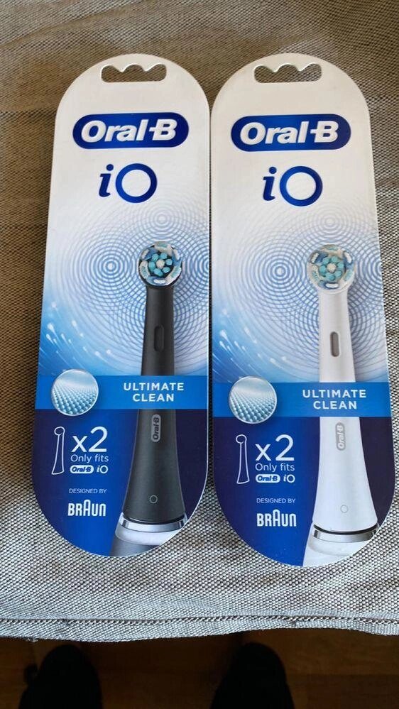 Насадки на зубні щітки Oral -B iO (2шт і 4 шт.) від компанії K V I T K A - фото 1