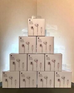 Навушники Apple EarPods Lightning/100% Оригінал/Original ЕарПодс/3.5mm