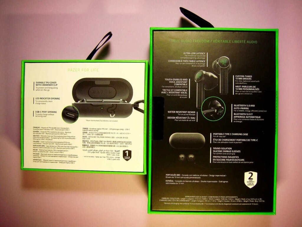 Навушники Razer Hammerhead + продаж подарункового бренду! Дія! від компанії K V I T K A - фото 1