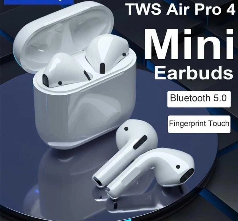 NEW AirPods Pro 4 TWS Бездротові стерео навушники від компанії K V I T K A - фото 1