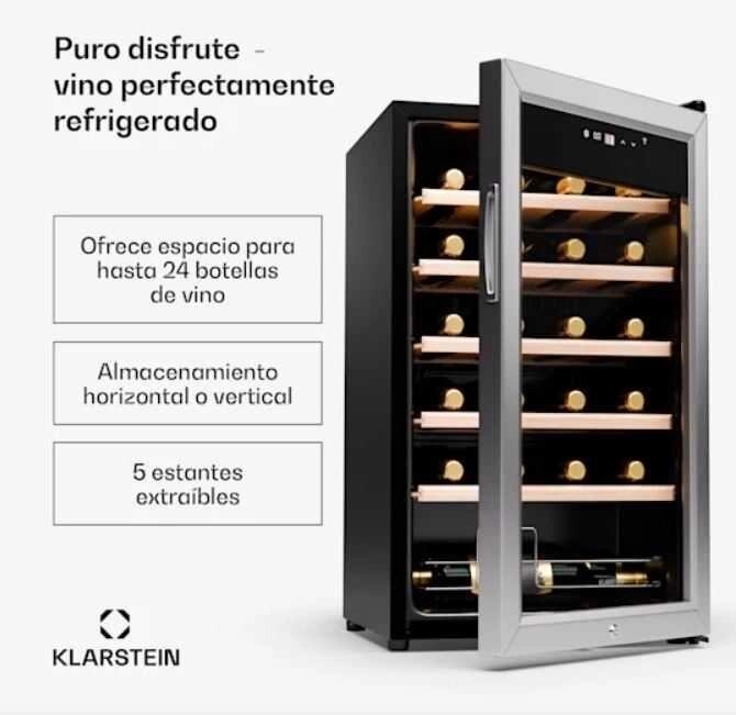 Німецький винний холодильник Klarstein Shiraz Premium Smart 24 від компанії K V I T K A - фото 1