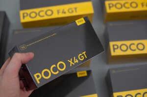 Нова нова Xiaomi Poco x4 GT 8/256 ГБ Blue 144 Гц