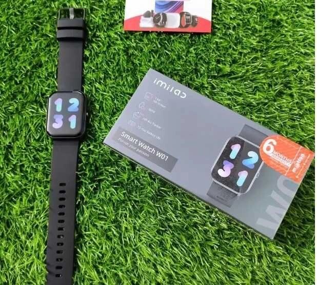 НОВІ! Смарт-Годинник Xiaomi IMILAB W01 Smart Watch версія глобальна від компанії K V I T K A - фото 1