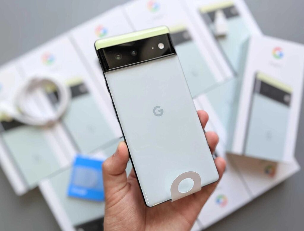 Новий Google Pixel 6 8/128GB SORTA SEAFOAM Гарантія від компанії K V I T K A - фото 1