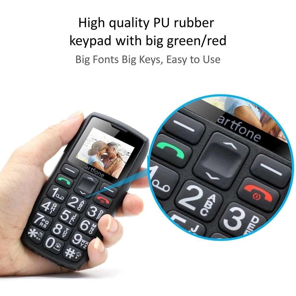 Новий кнопковий мобільний телефон бабусефон із корисними функціями від компанії K V I T K A - фото 1