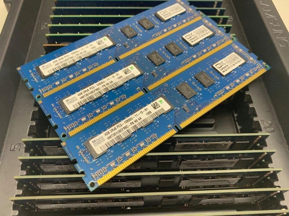 Оперативна пам'ять Dimm DDR3 4 GB 1600 MHz PC3-12800 1333Mhz 10660 L від компанії K V I T K A - фото 1
