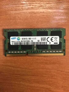 Оперативна пам'ять для ноутбука DDR3l samsung 8 гб