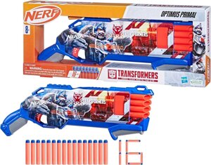 ОРИГІНАЛ! Бластер Нерф Трансформері Оптимус Праймал Nerf Transformers