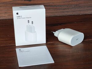 Оригінальний блок живлення Apple USB-C 20 Вт