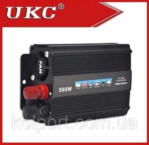 Перетворювач струму UKC 12-220v 500W В наявності: 500/1000/1500/2000W від компанії K V I T K A - фото 1
