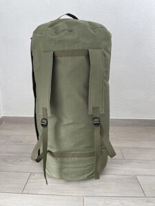 Баул – рюкзак для 120 л сильної тканини APU Oxford. Оливкова/Хакі Колір. Цілісна особа