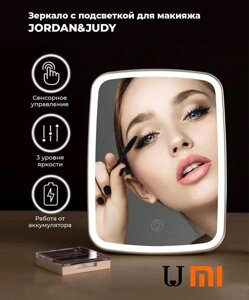 Дзеркало для макіяжу Jordan Judy LED Makeup Mirror NV026 White