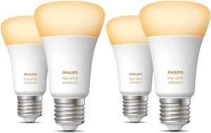 Розумна лампа Philips Hue Single Bulb E27, 9W (60Вт)
