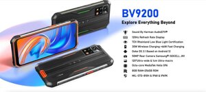 Blackview BV9200 8/256GB Black Захищений смартфон Магазин