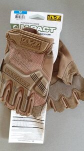Тактичні рукавички Mechanix M-Pact Fingerless Coyote.