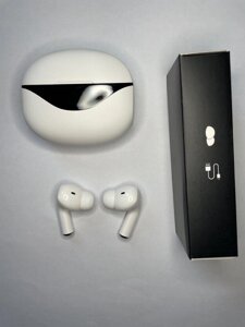 Bluetooth навушники, бездротова гарнітура білого кольору вакуумні
