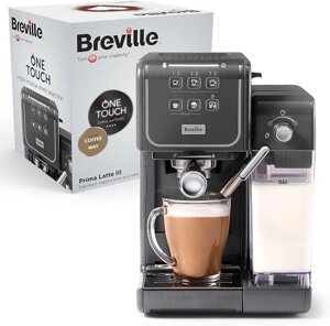 Ріжкова кавоварка еспресо / Кофеварка Breville Prima Latte III 19 бар