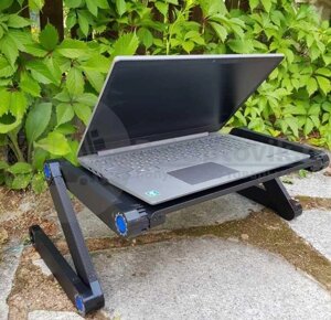 Стіл підставка TABLE для ноутбука з регулюванням висоти та охолодженням