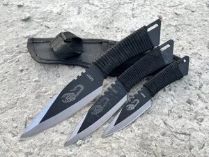 Набір метальних ножів 3 в 1 Скорпіон / ножі для метання